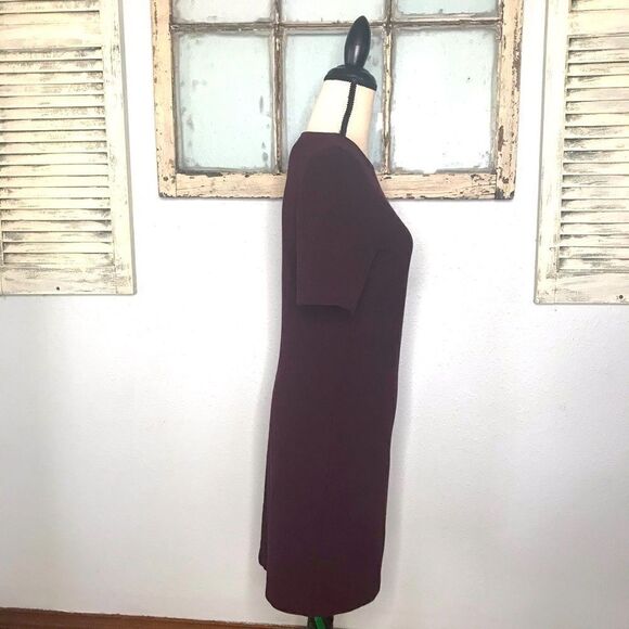 Cute Dark Purple Mario Serrano Cocktail Dress - Picture 3 of 7